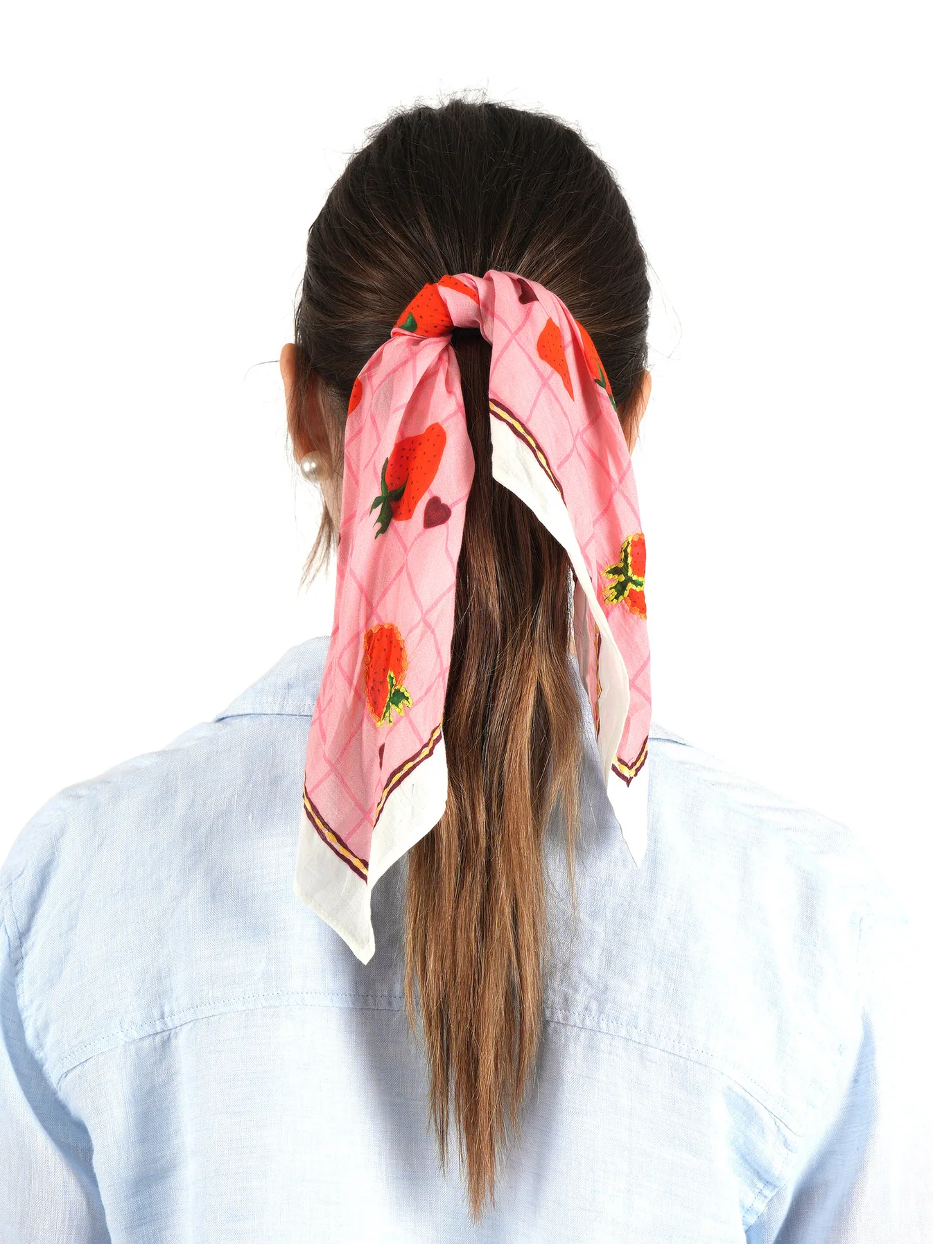 Strawberry Sweetheart Bandana - Pink