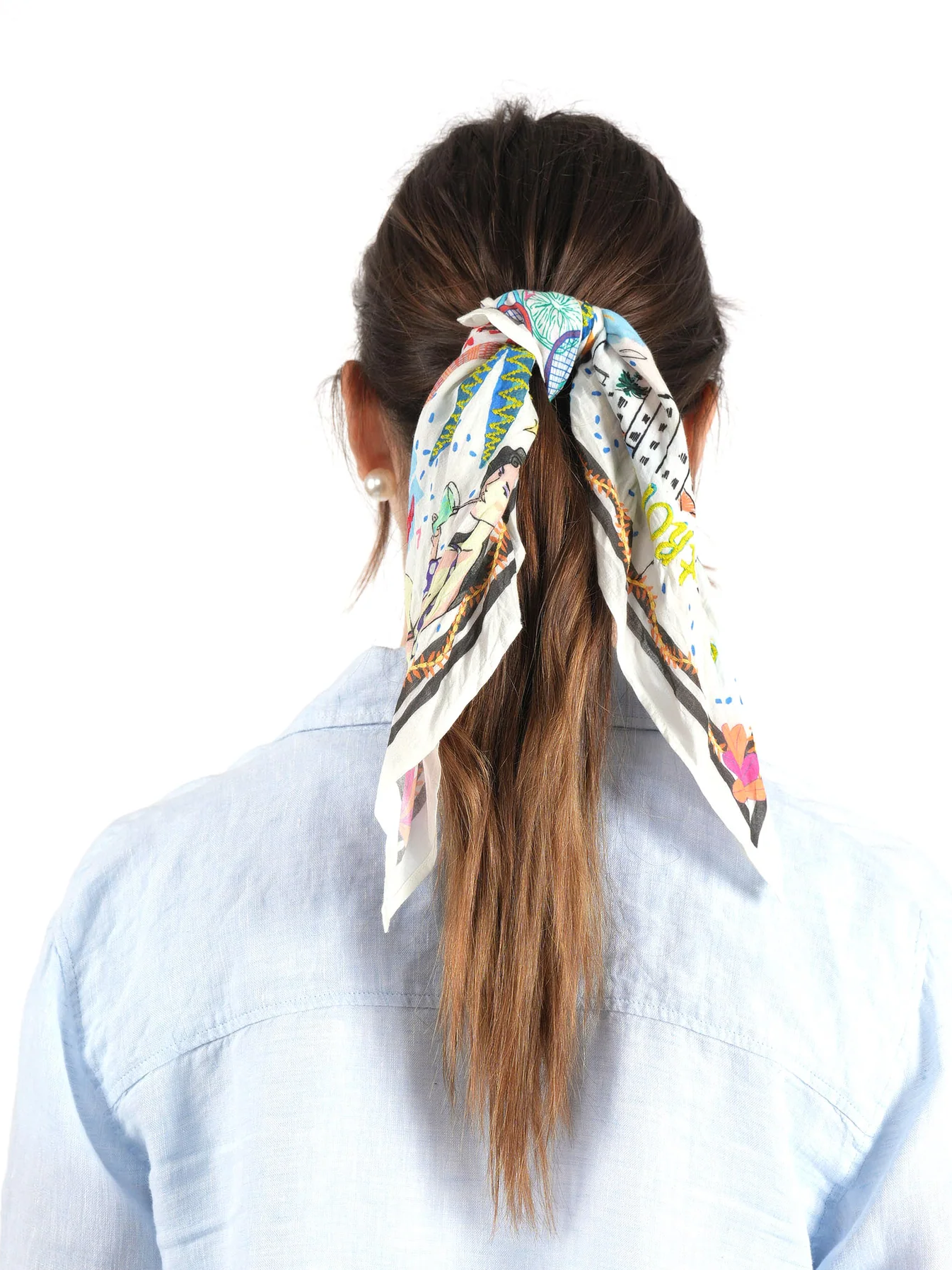 St. Tropez Bandana - Ivory