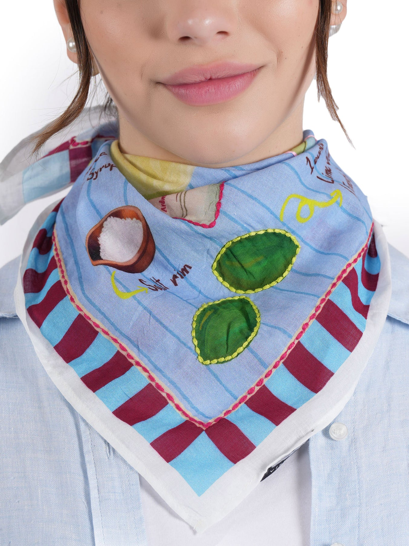 Margarita Muse Bandana - Baby Blue