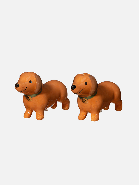 Sausage Dog Salt & Pepper Shakers