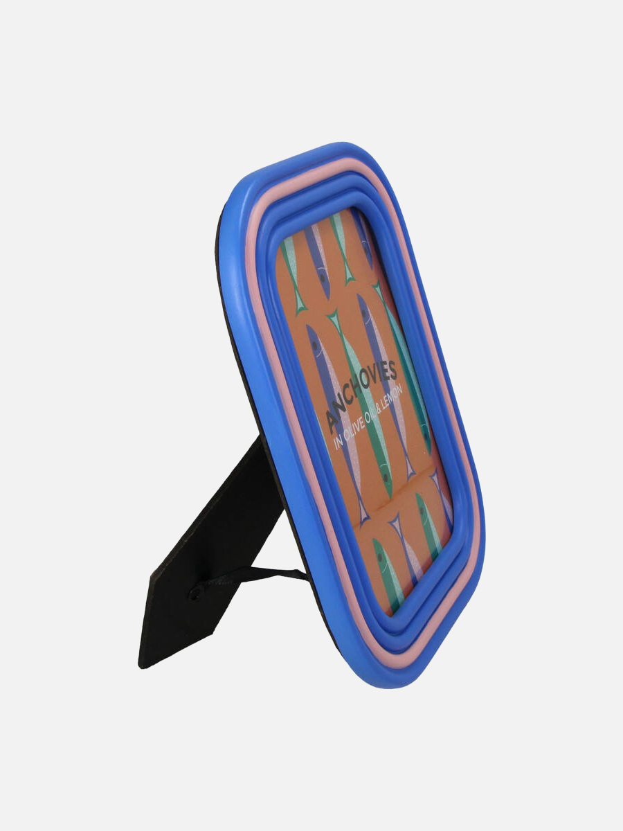 Anchovies Picture Frame Blue
