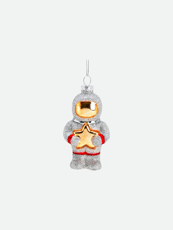 Glitter Astronaut Ornament