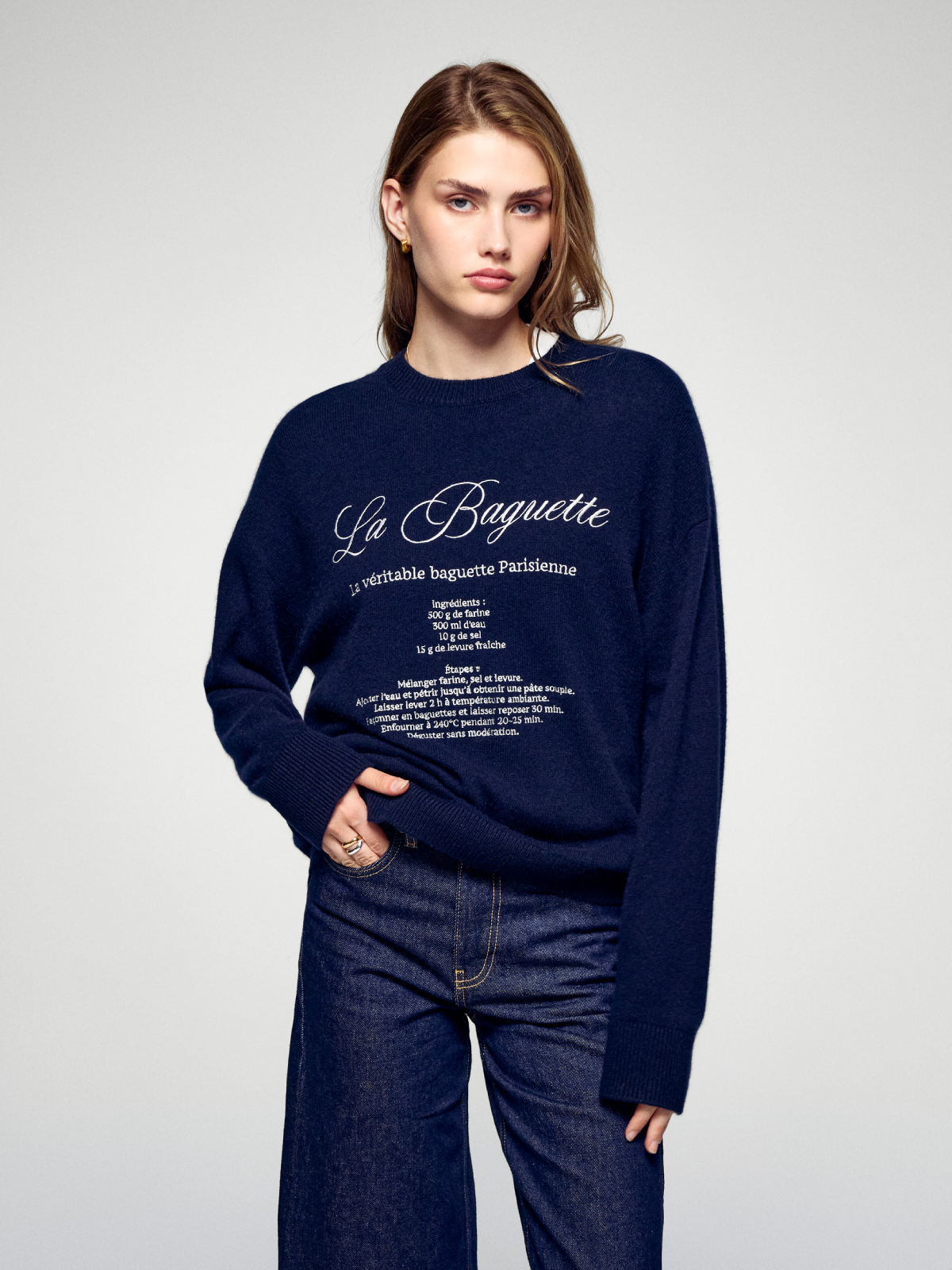 FROM FUTURE Baguette Pullover - Strick