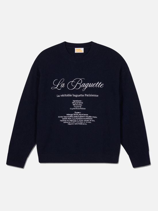 FROM FUTURE Baguette Pullover - S - Strick