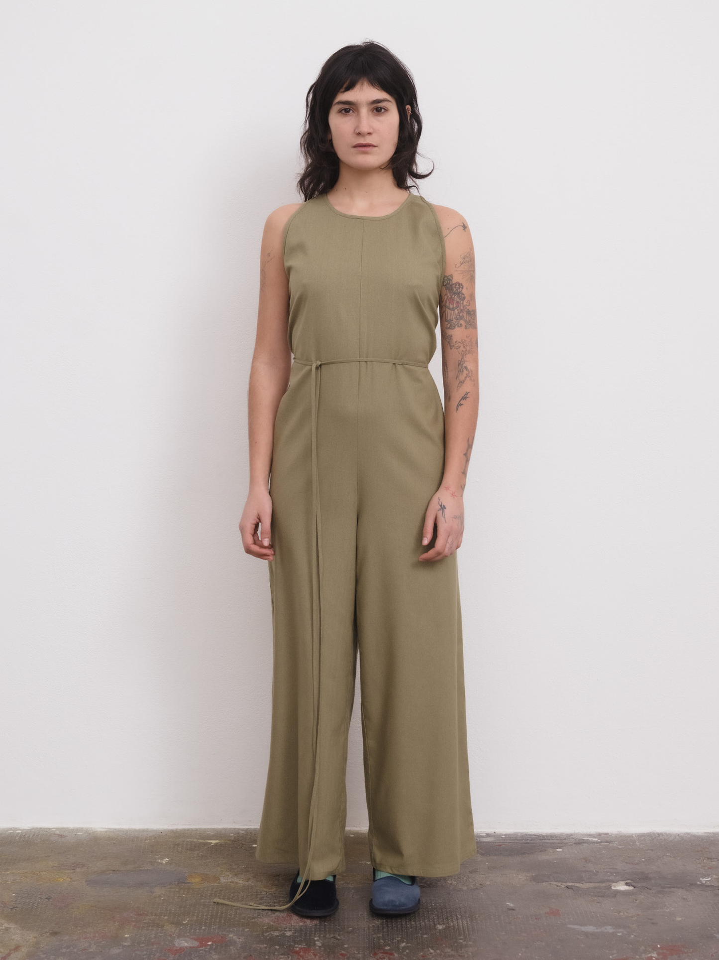 BASERANGE Otay Jumpsuit - Lua Green