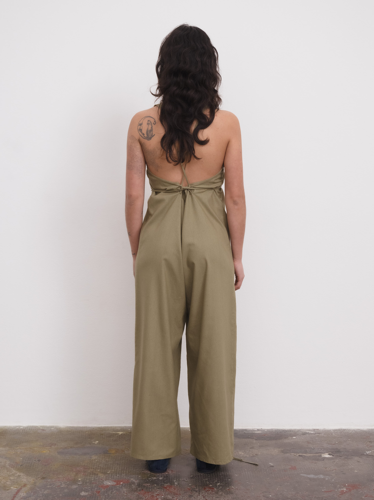BASERANGE Otay Jumpsuit - Lua Green