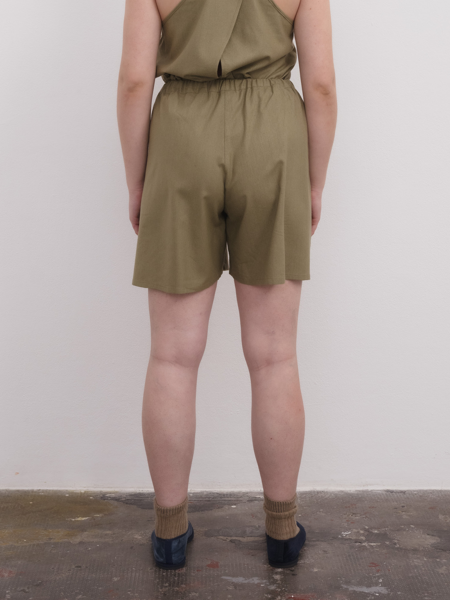 BASERANGE Avi Shorts - Lua Green