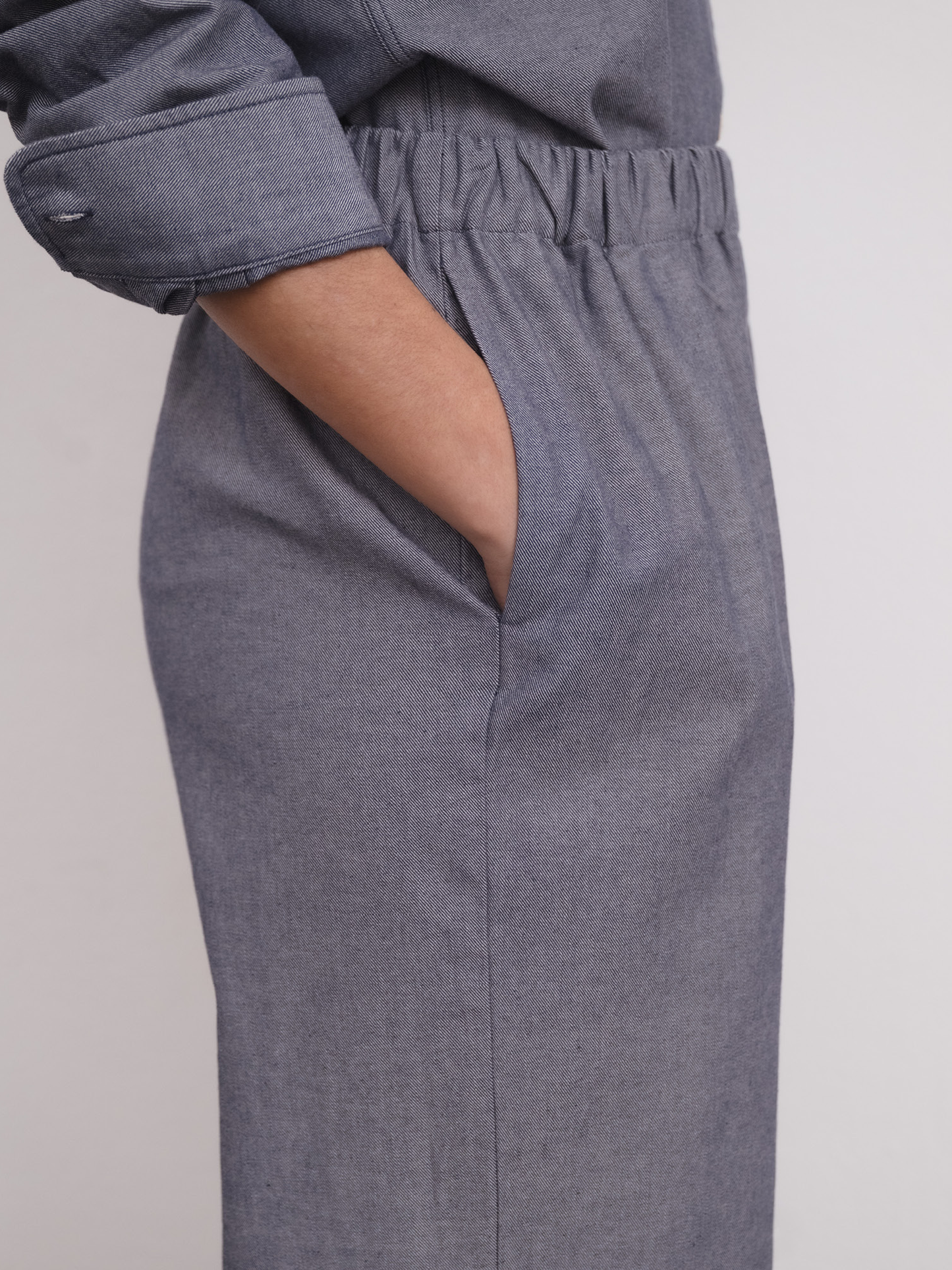 BASERANGE Claude Pants - Dark Denim