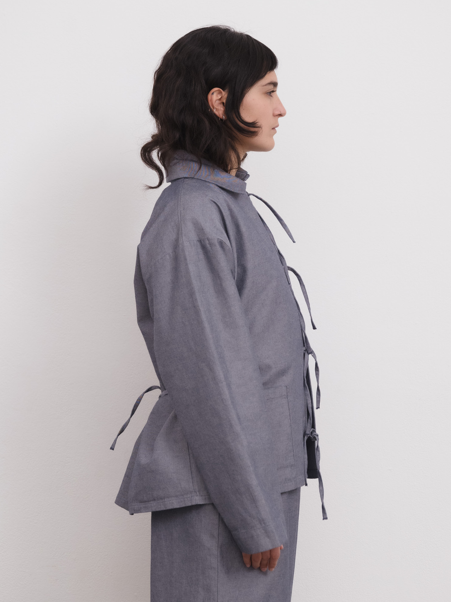 BASERANGE Limber Shirt - Dark Denim