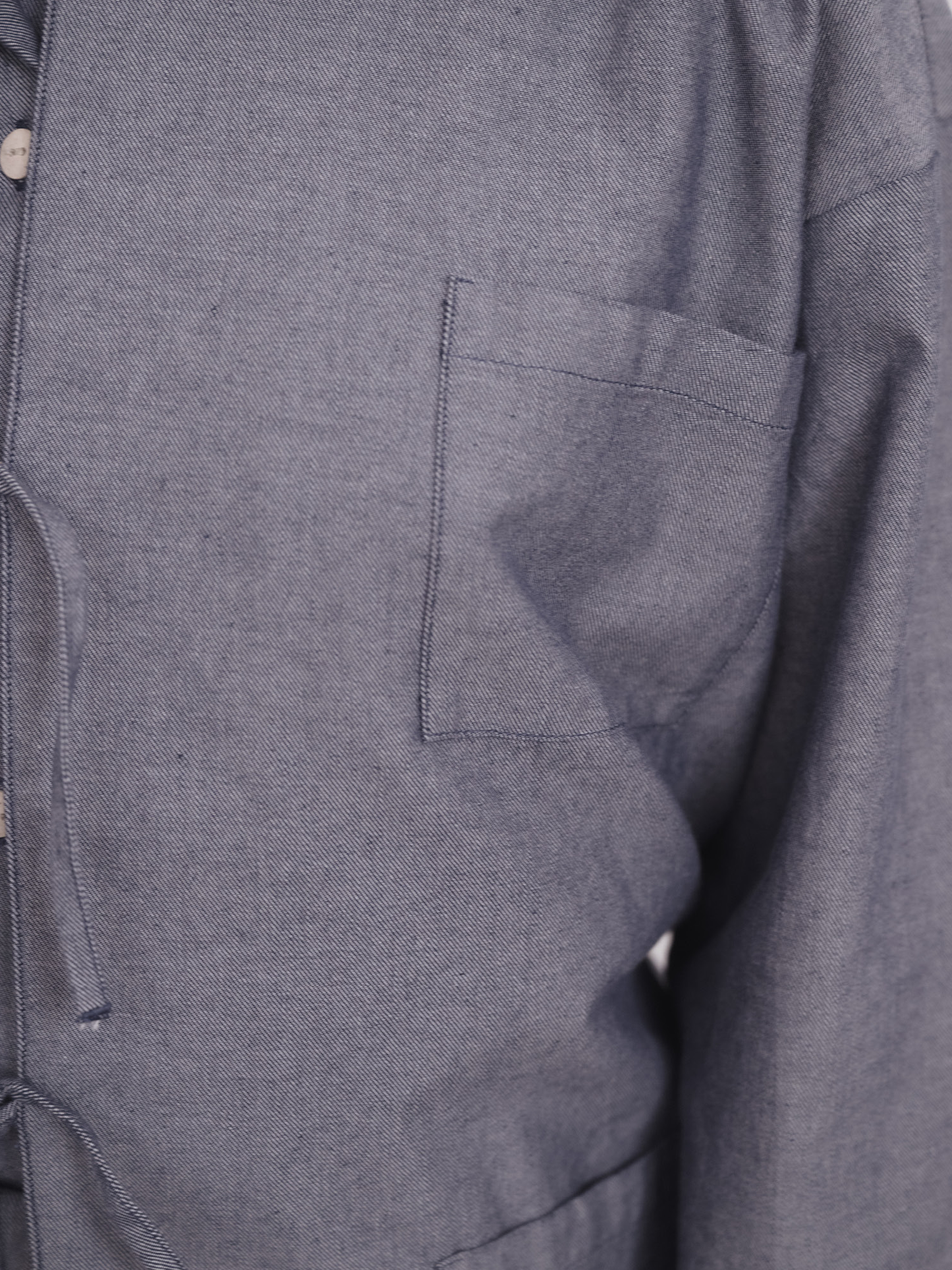 BASERANGE Limber Shirt - Dark Denim