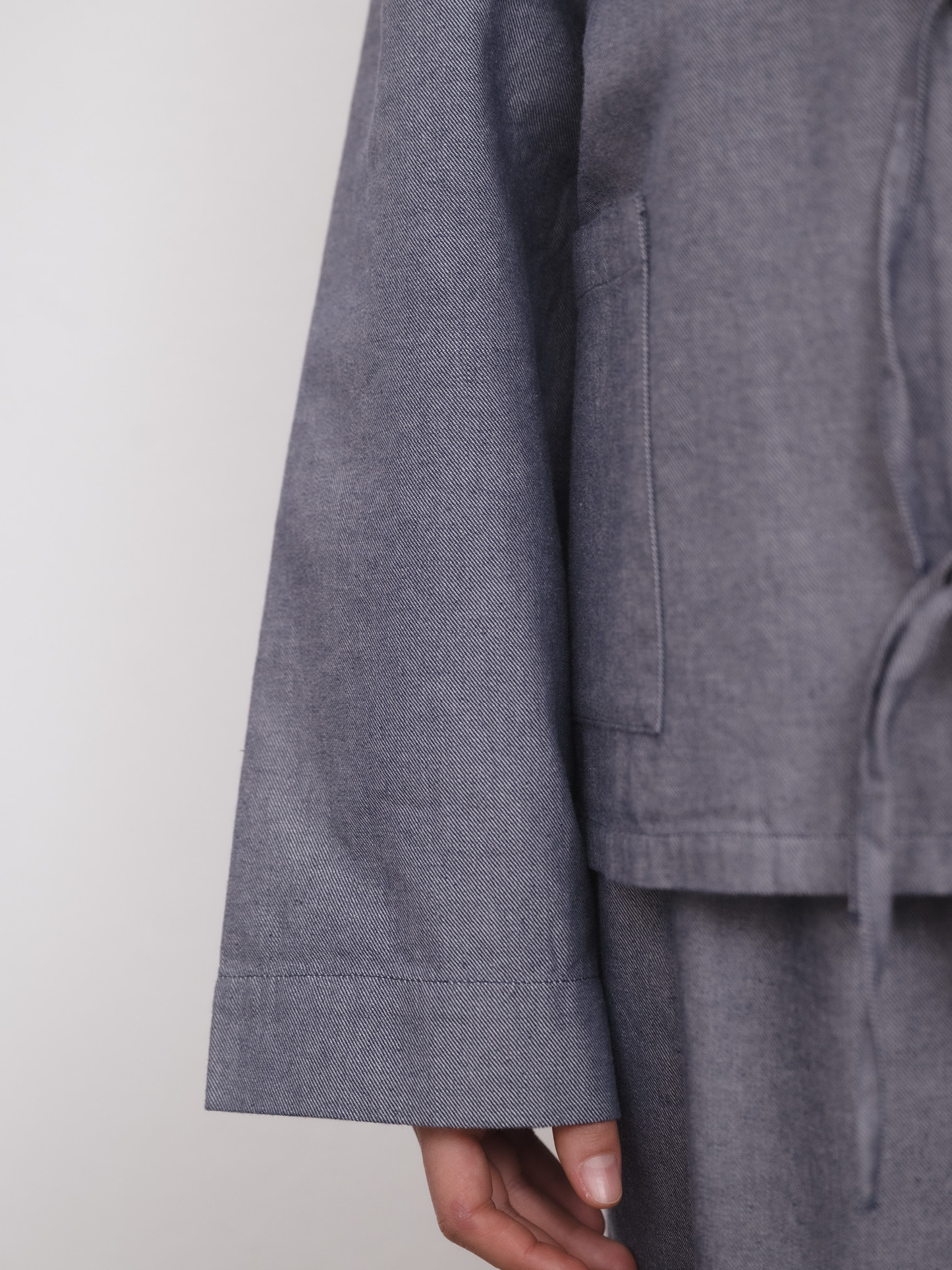 BASERANGE Limber Shirt - Dark Denim