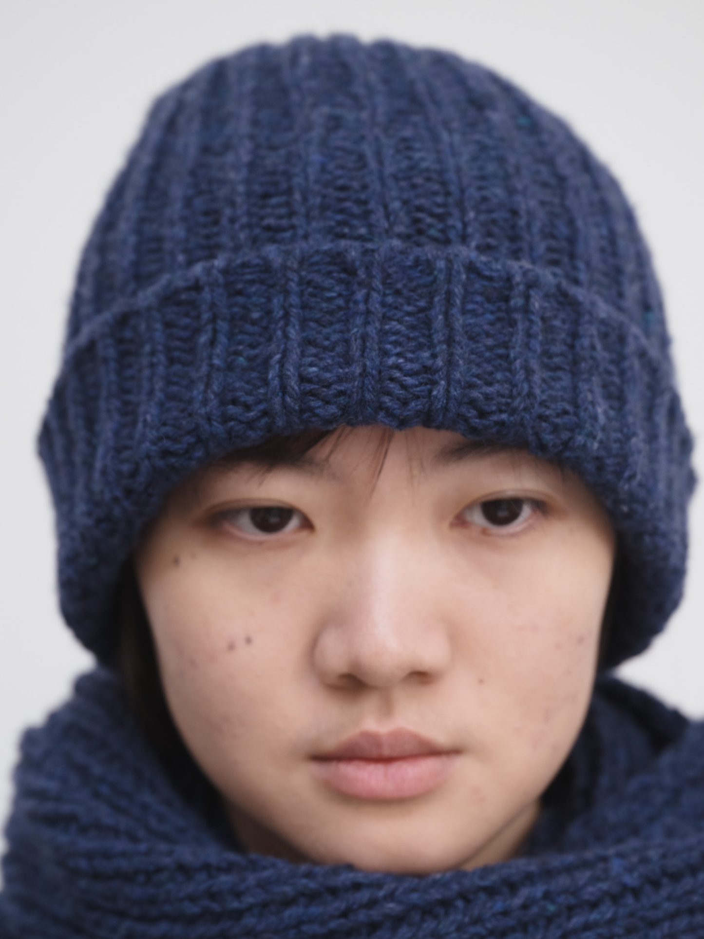 BASERANGE Mea Beanie - Nord Blue