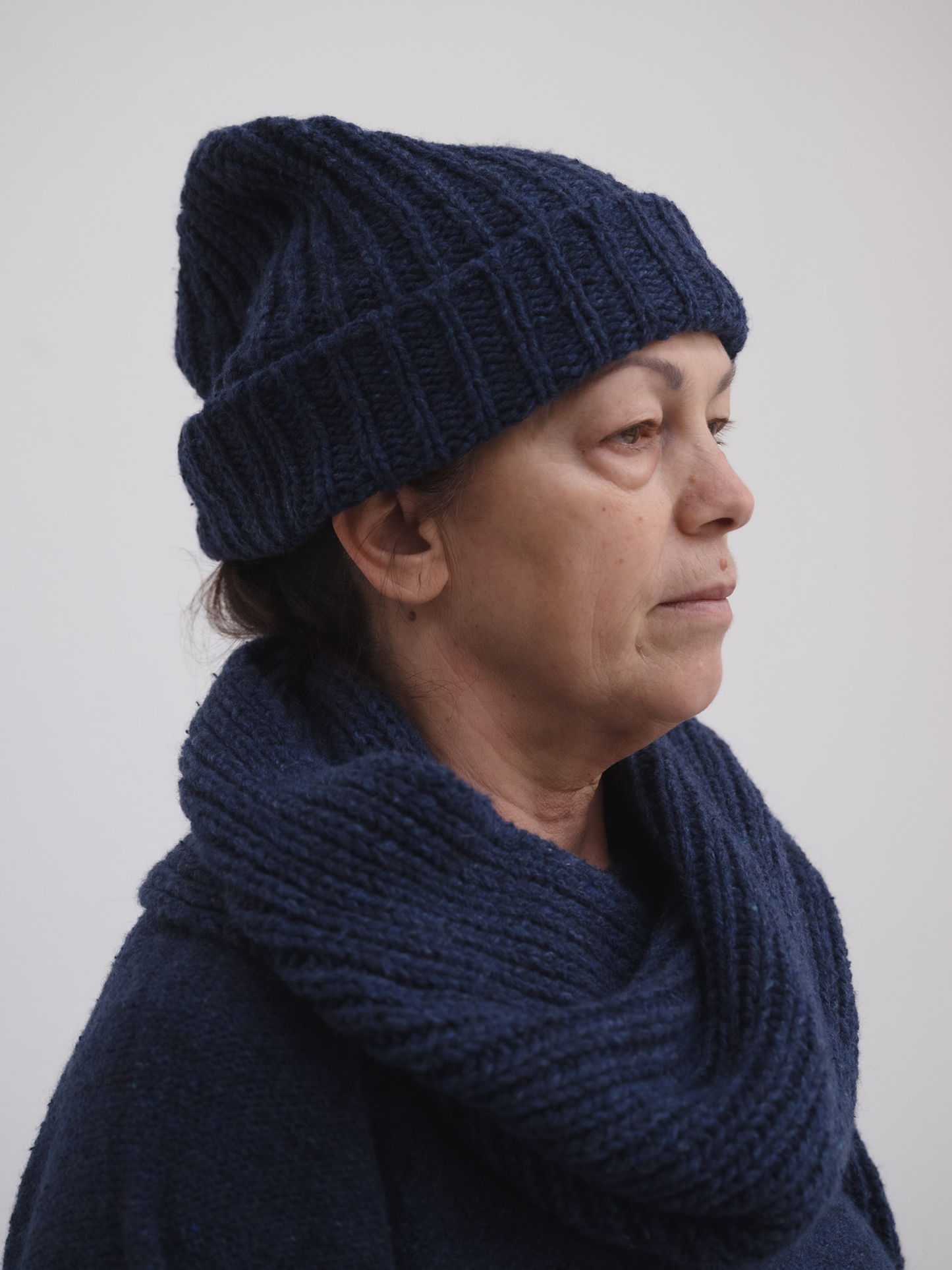 BASERANGE Mea Beanie - Nord Blue