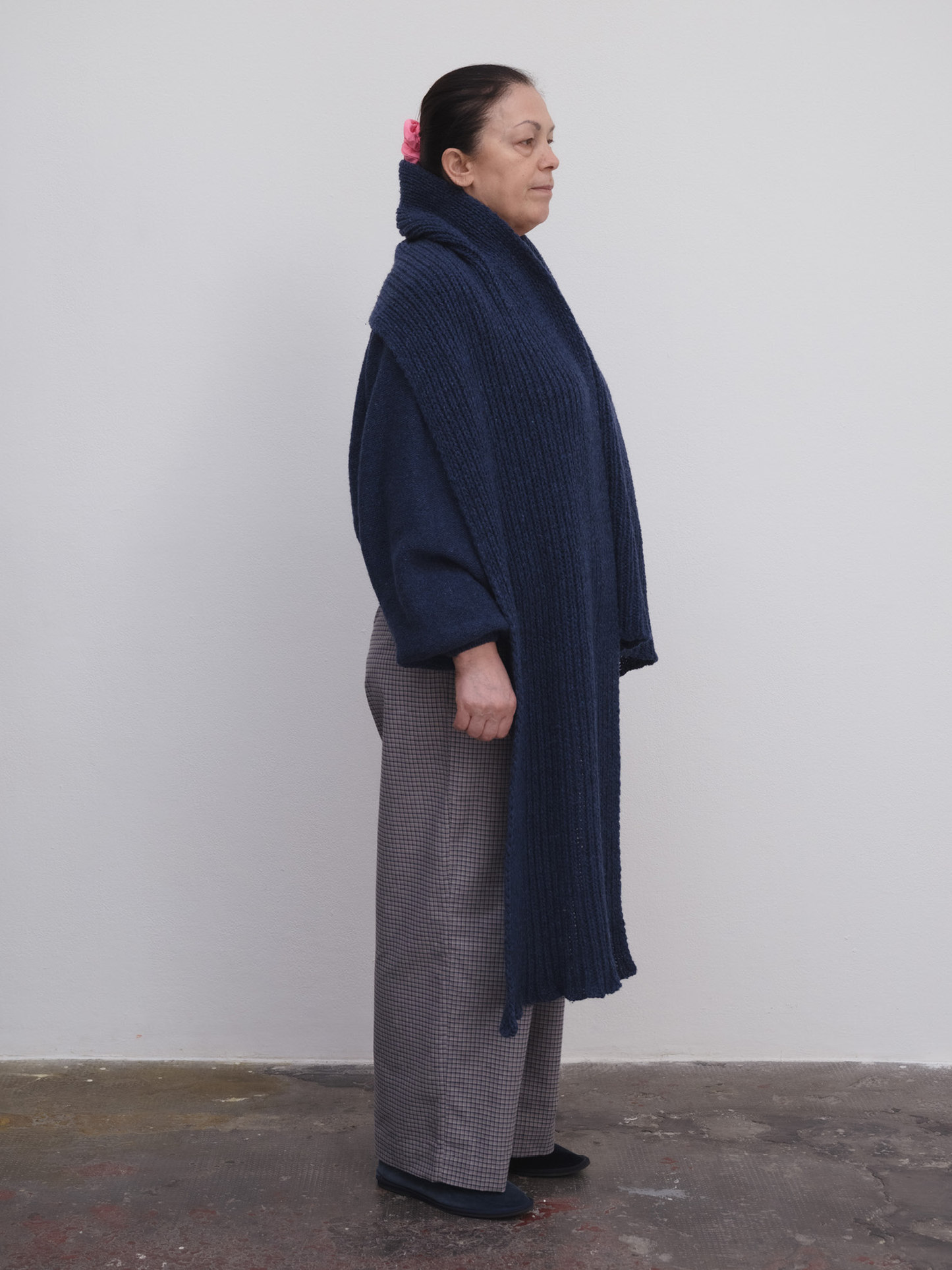 BASERANGE Mea Scarf - Nord Blue