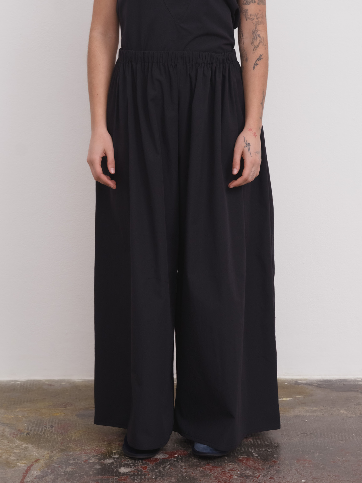 BASERANGE Cable Pants - Black