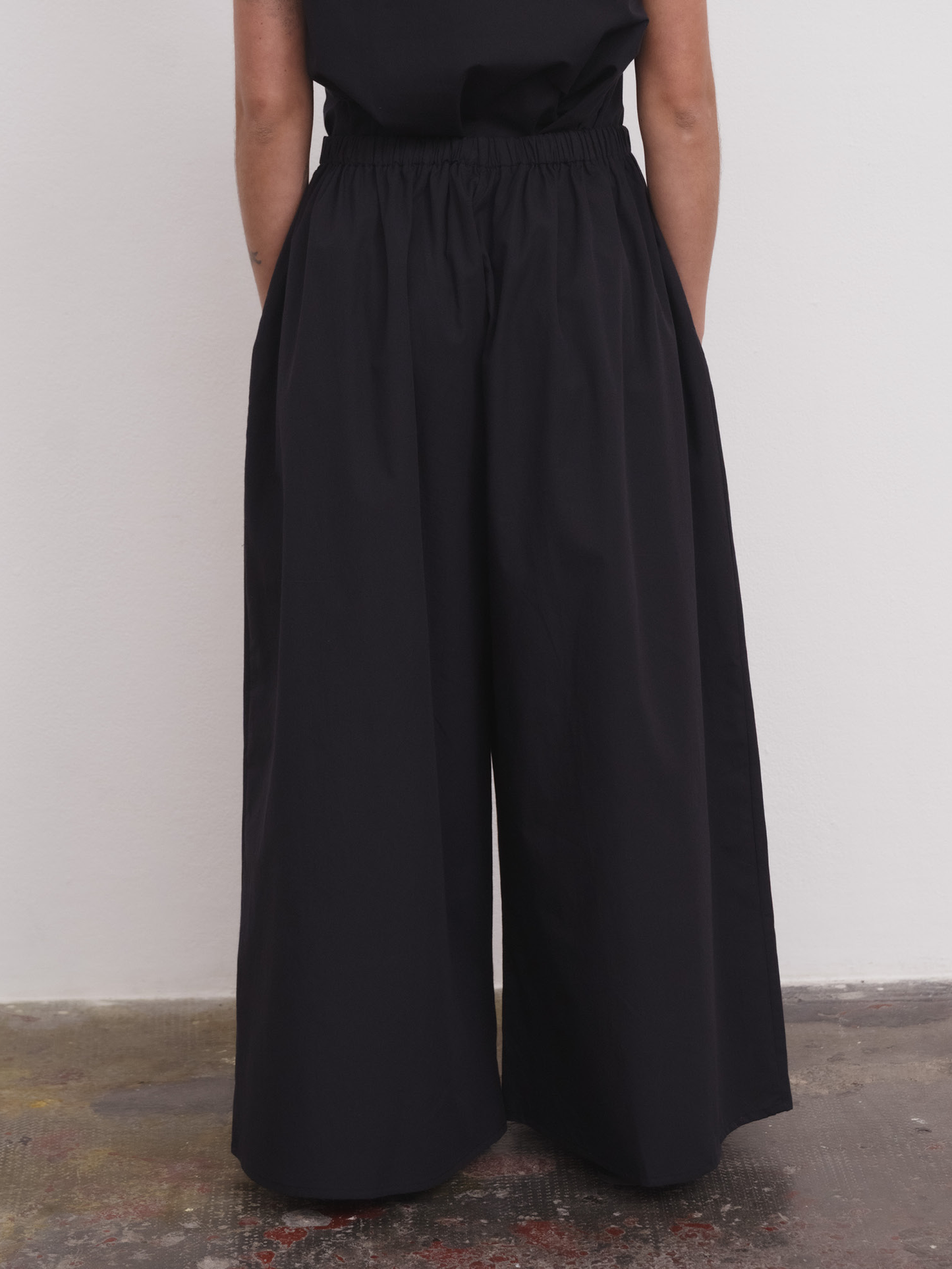 BASERANGE Cable Pants - Black