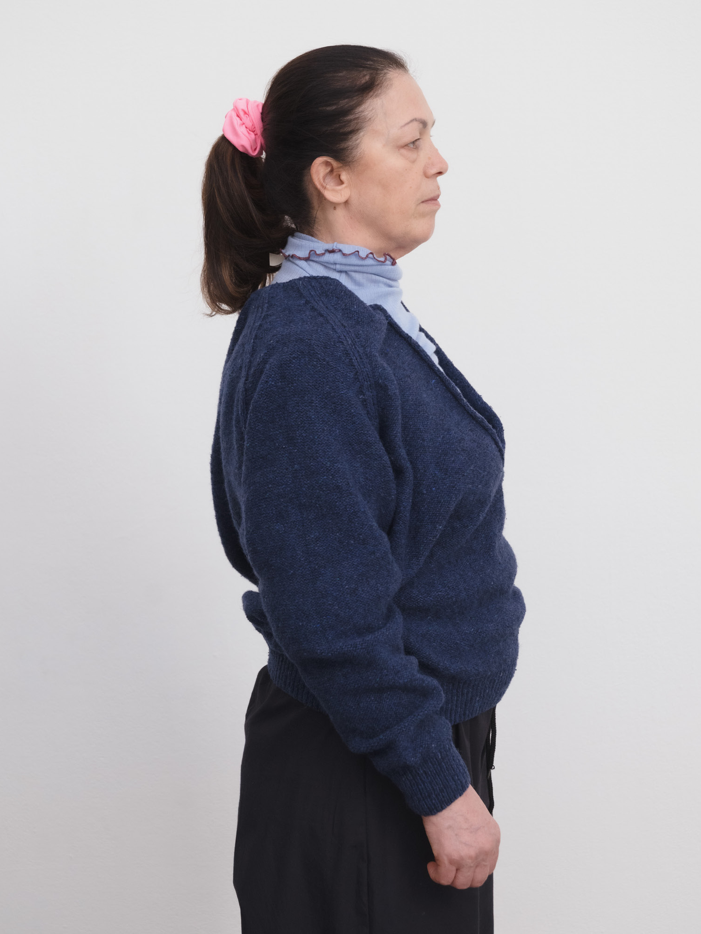 BASERANGE Soar V-Neck Pullover - Nord Blue