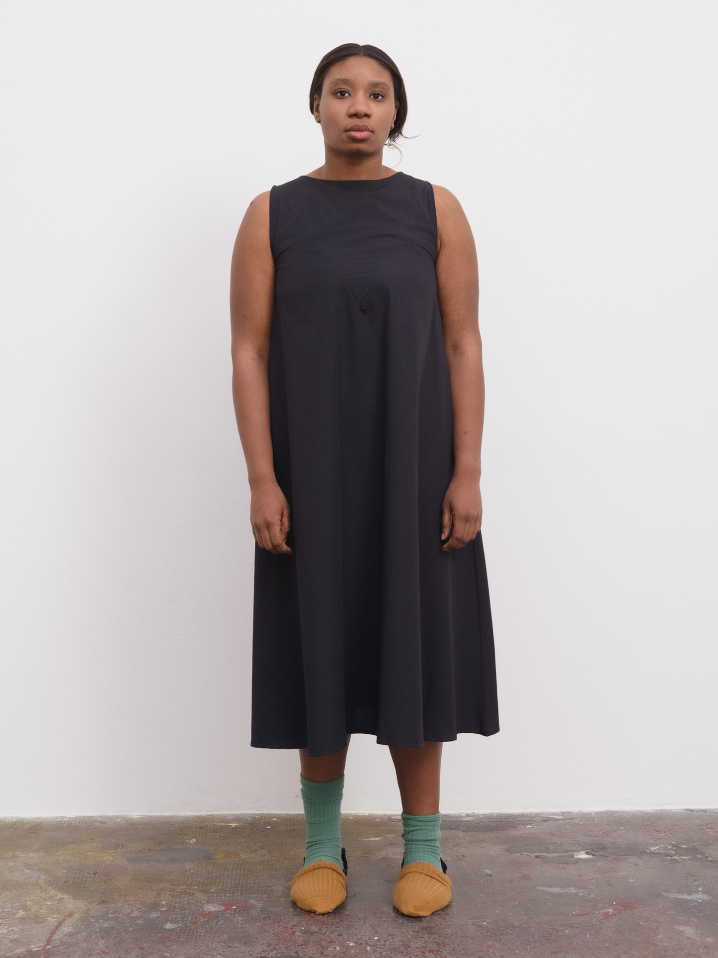 BASERANGE Tres Dress - Black