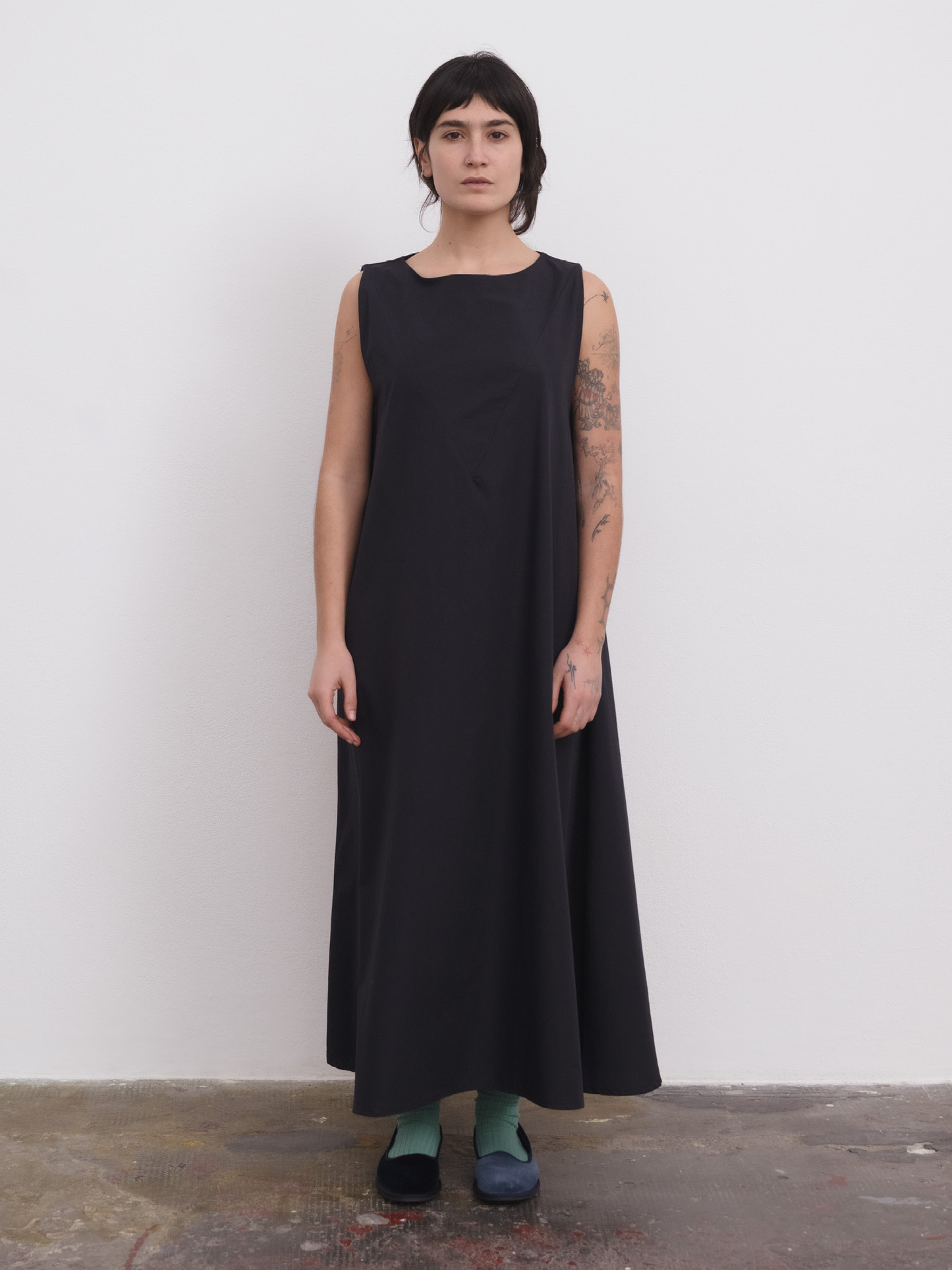 BASERANGE Tres Dress - Black