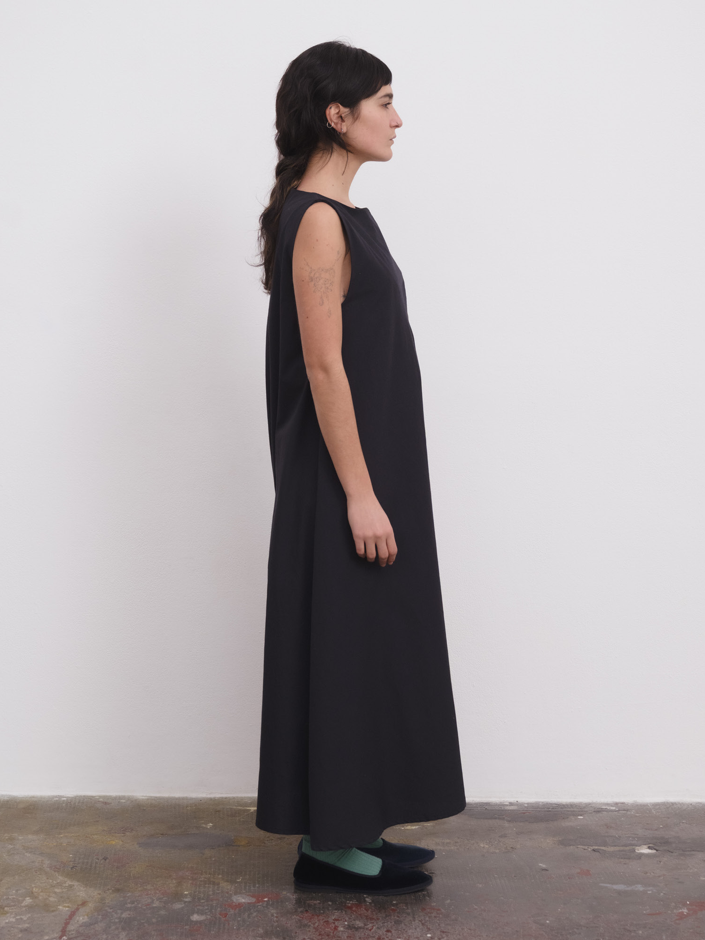 BASERANGE Tres Dress - Black