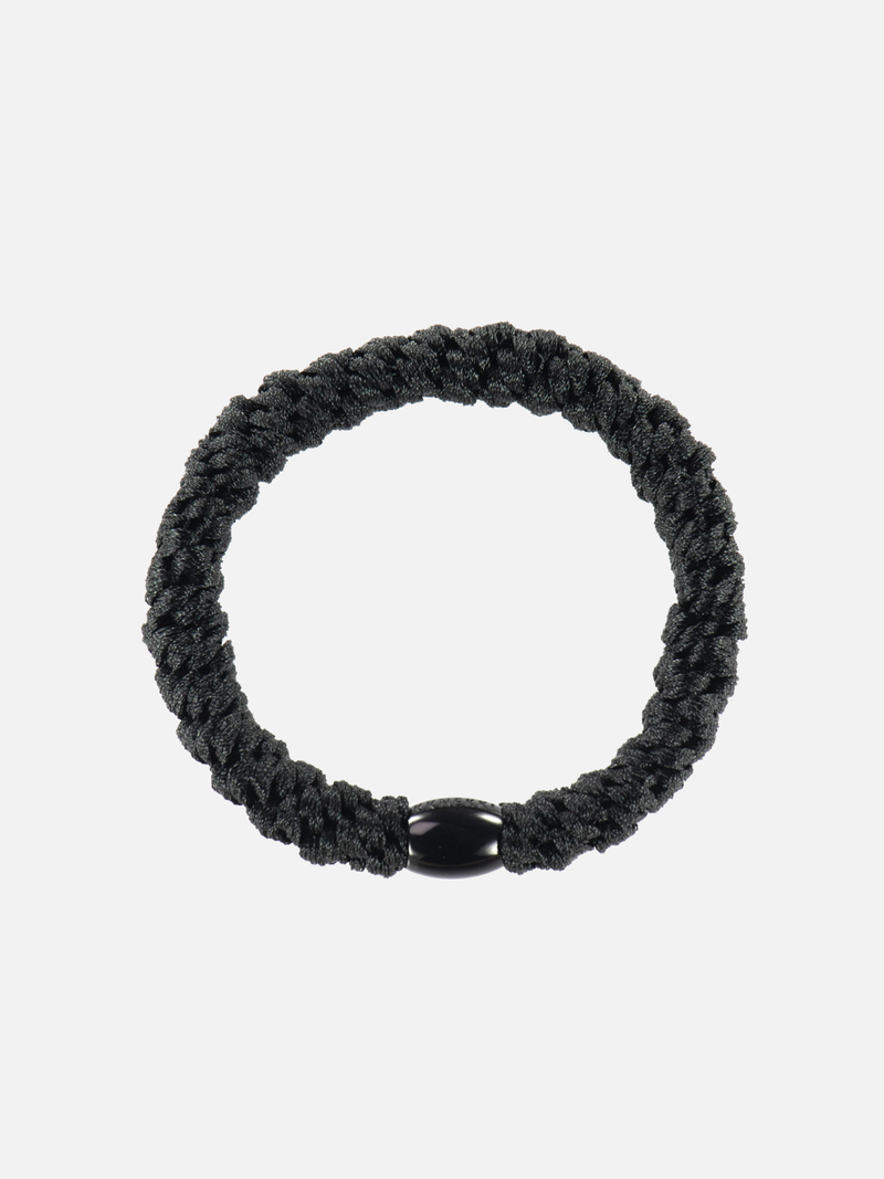 KKNEKKI Hair Tie Plain - Black - Scrunchie