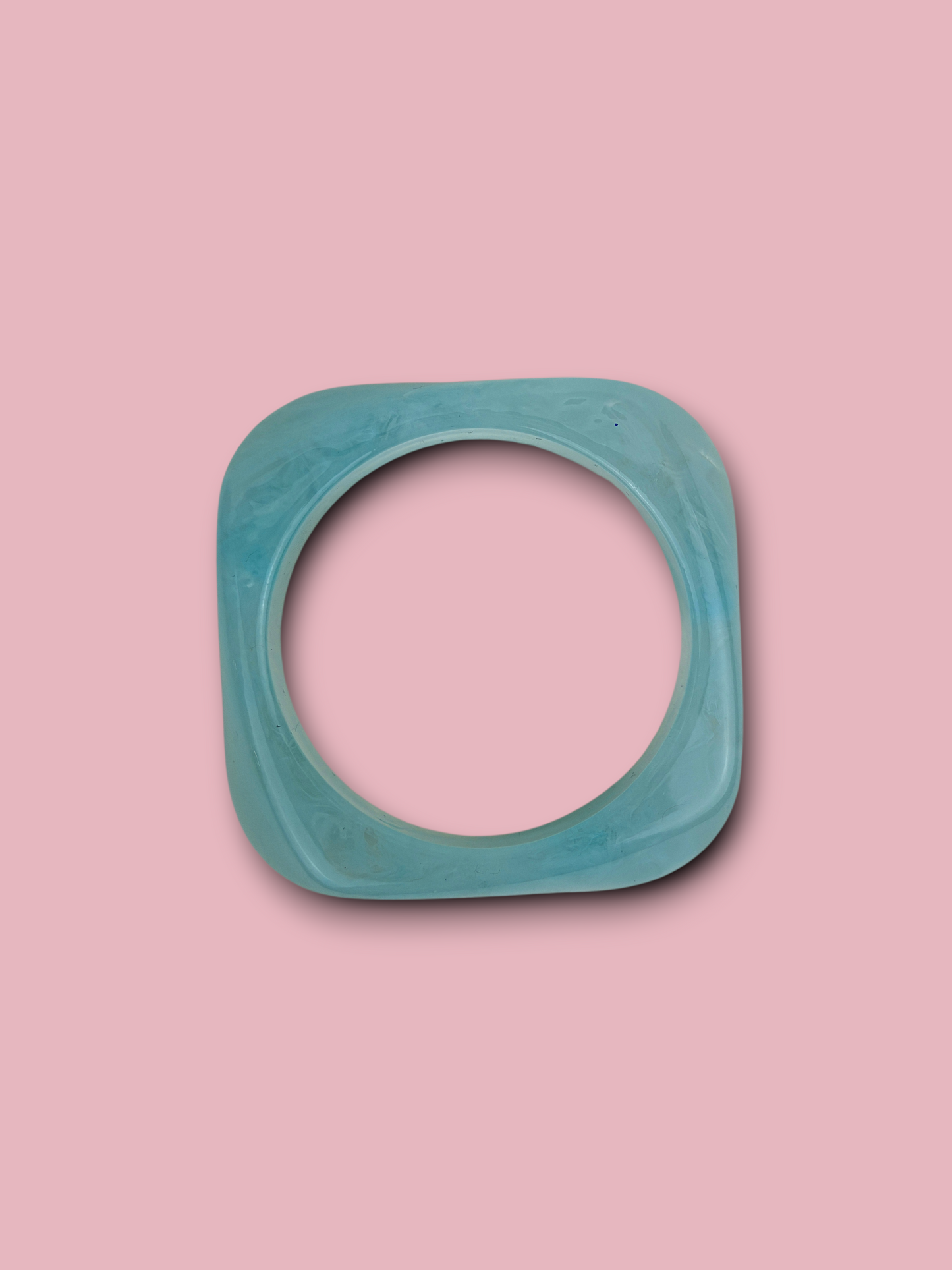 Blue Resin Bangle