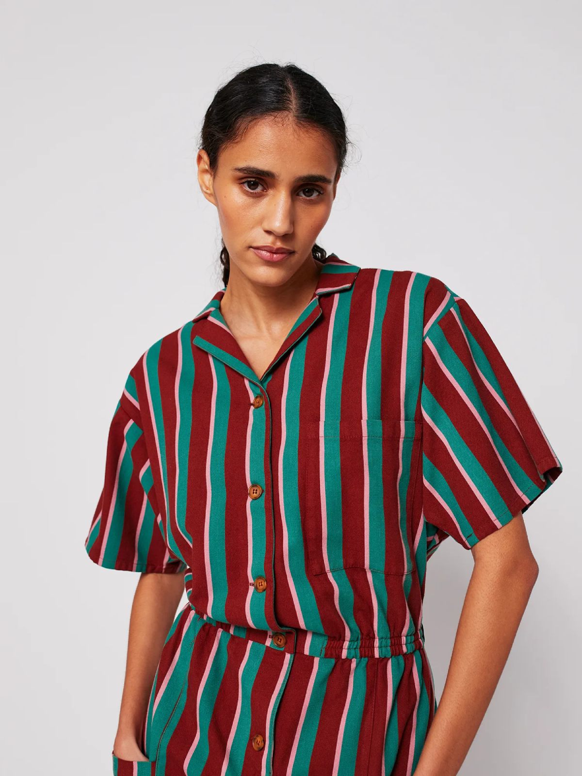 BOBO CHOSES Washed Cotton Overall - Jumpsuit