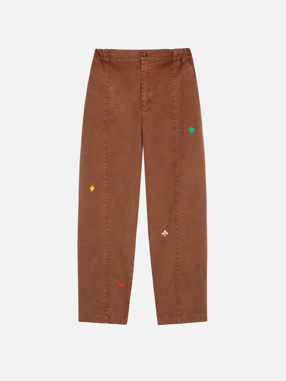 BOBO CHOSES Brown Embroidery Cocoon Pants - Hose