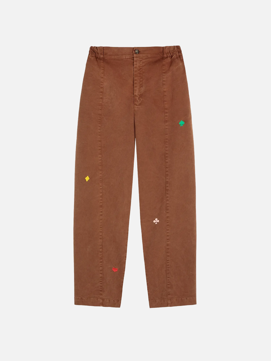 BOBO CHOSES Brown Embroidery Cocoon Pants - Hose