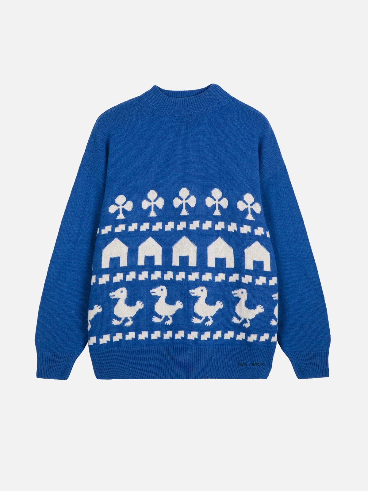 BOBO CHOSES Farm Jacquard Oversize Jumper - Strick