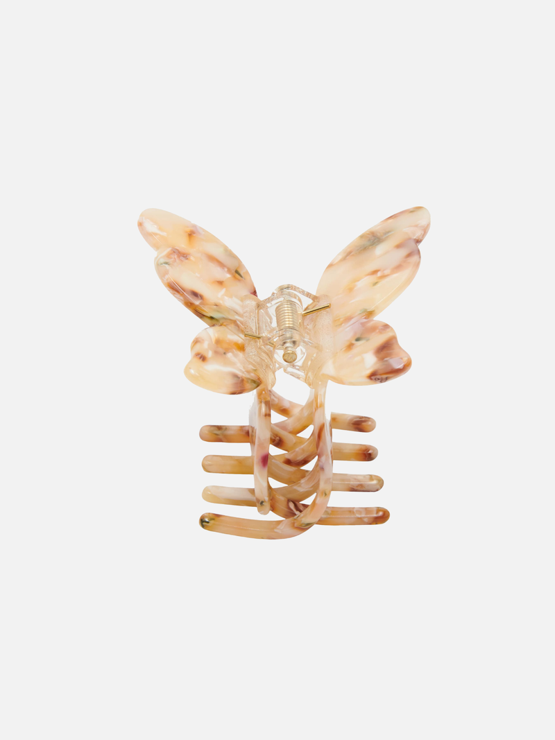 Butterfly Claw Haarklammer - Sand Granit - SPANGE