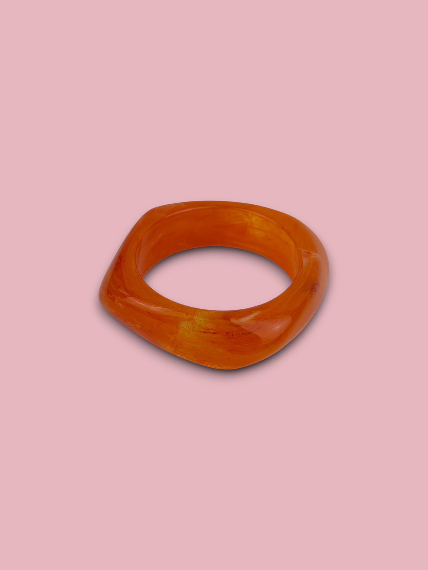 Chunky Colorful Resin Bangle