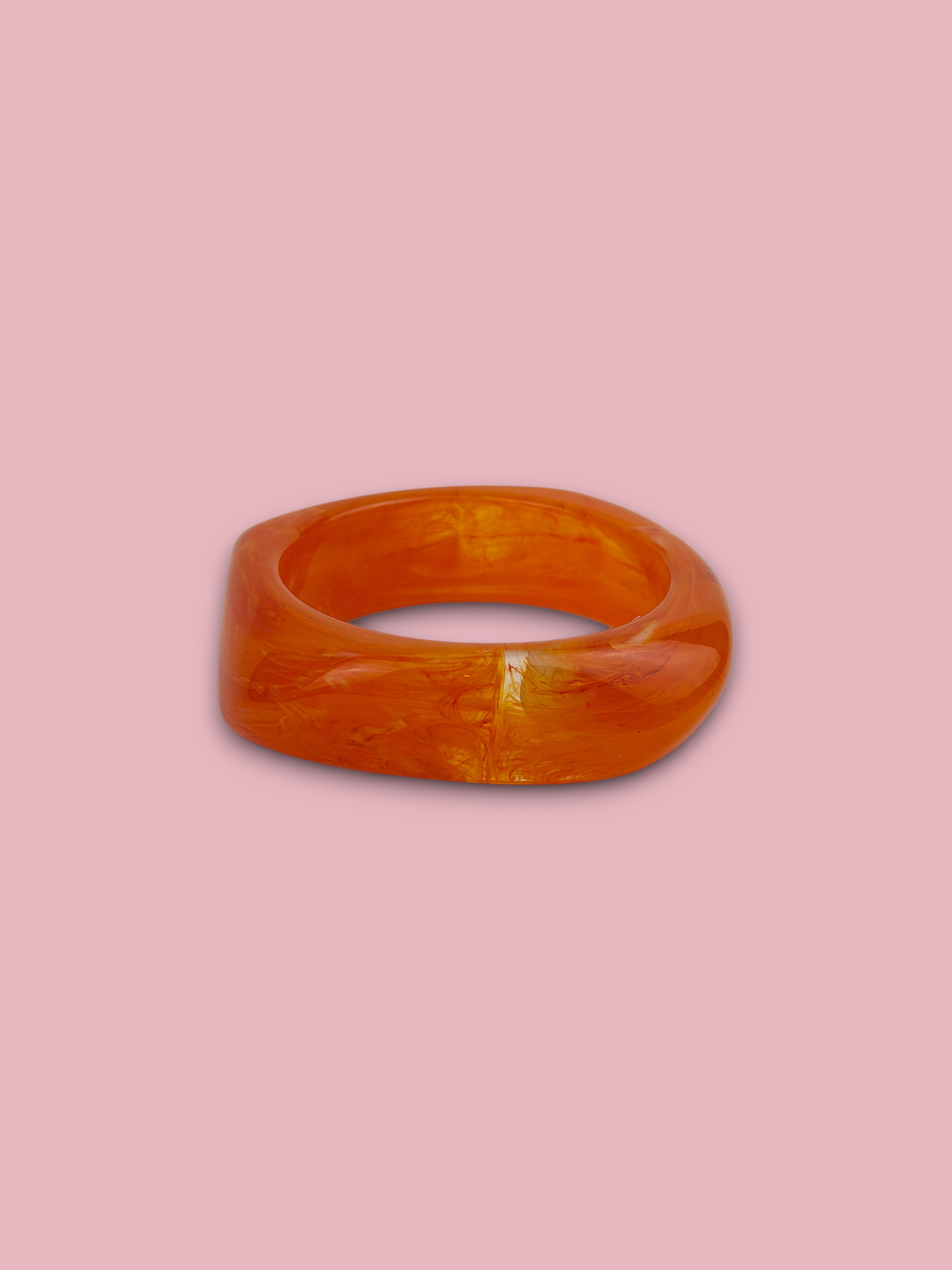 Chunky Colorful Resin Bangle