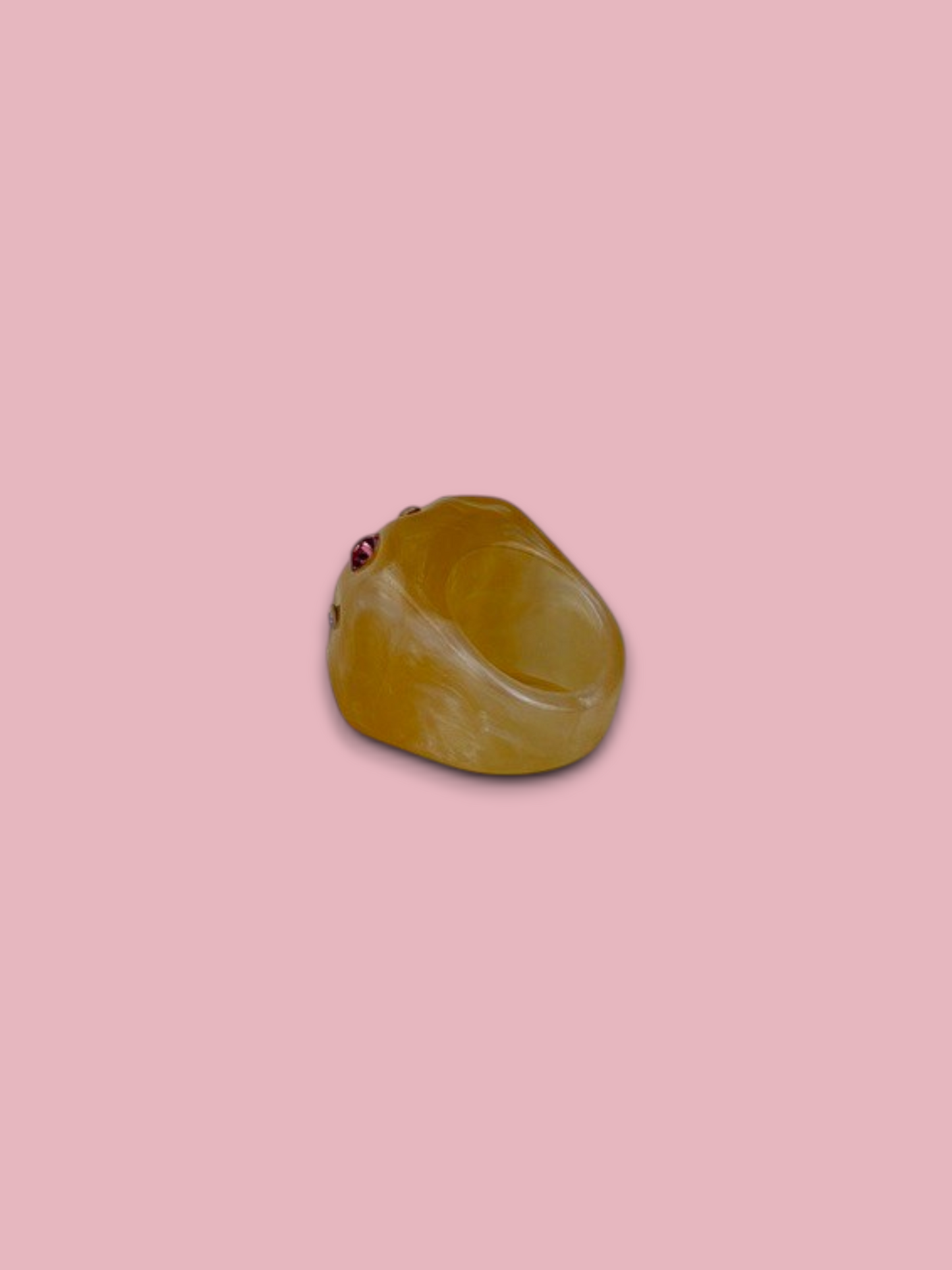 Chunky Gem Resin Ring