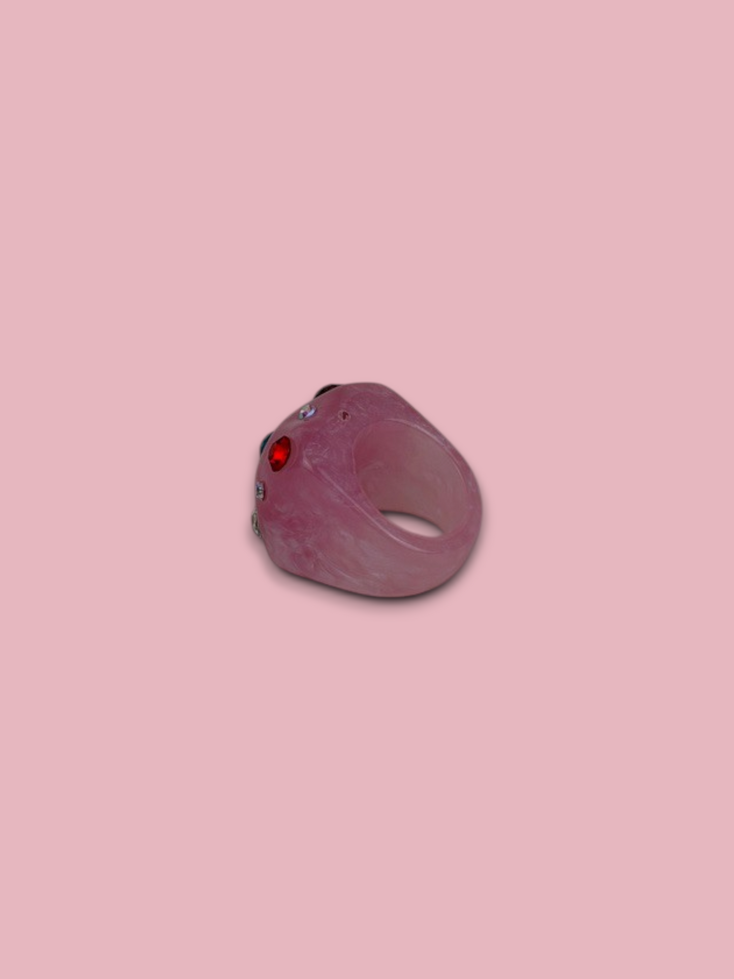 Chunky Gem Resin Ring
