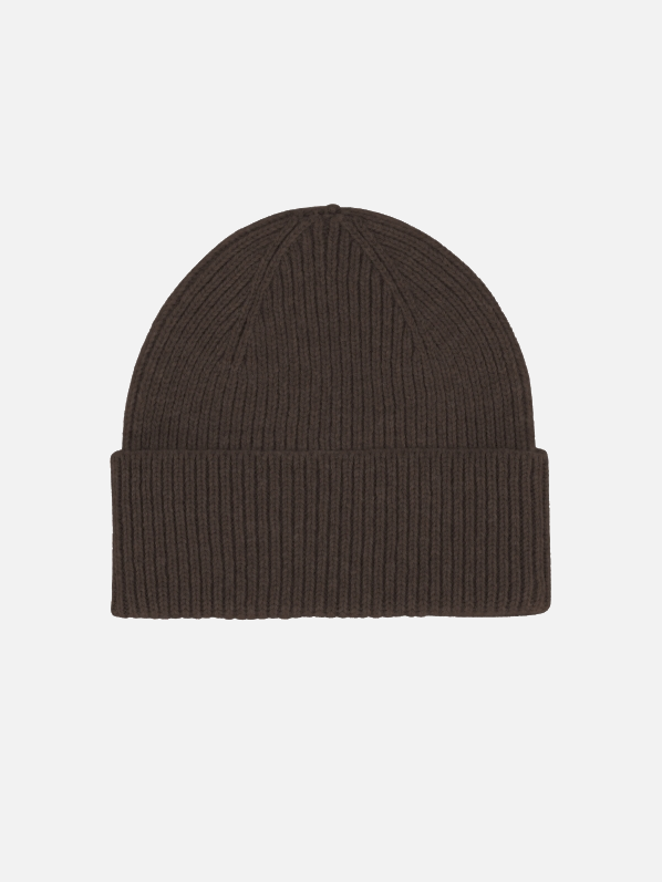 COLORFUL STANDARD Beanie Merino Wool Various Colors - Coffee Brown - Beanie