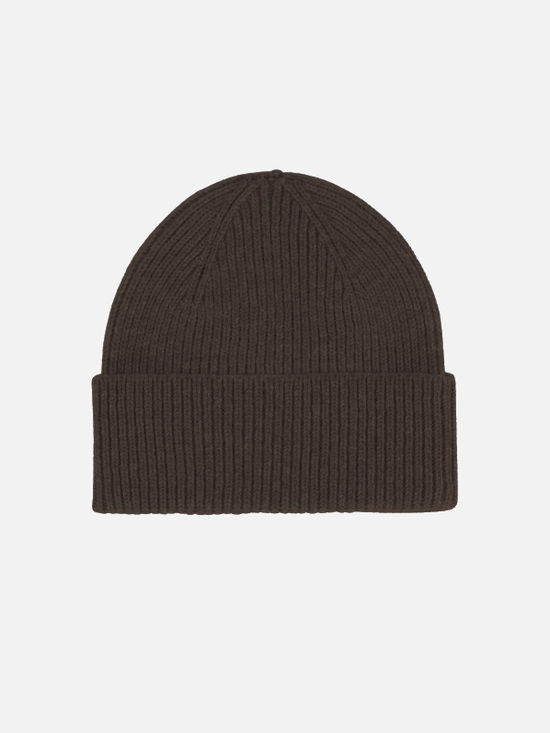 COLORFUL STANDARD Beanie Merino Wool Various Colors - Coffee Brown - Beanie