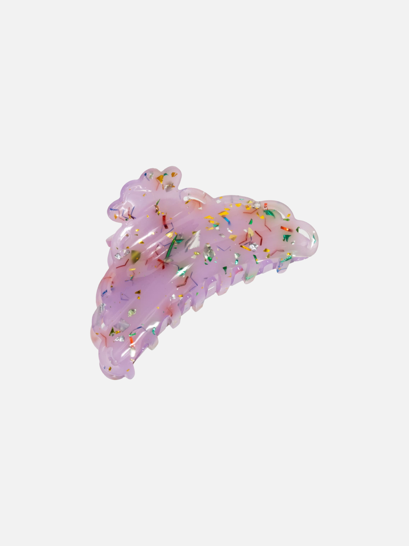 Elly Confetti Haarklammer - Lavender Confetti - SPANGE