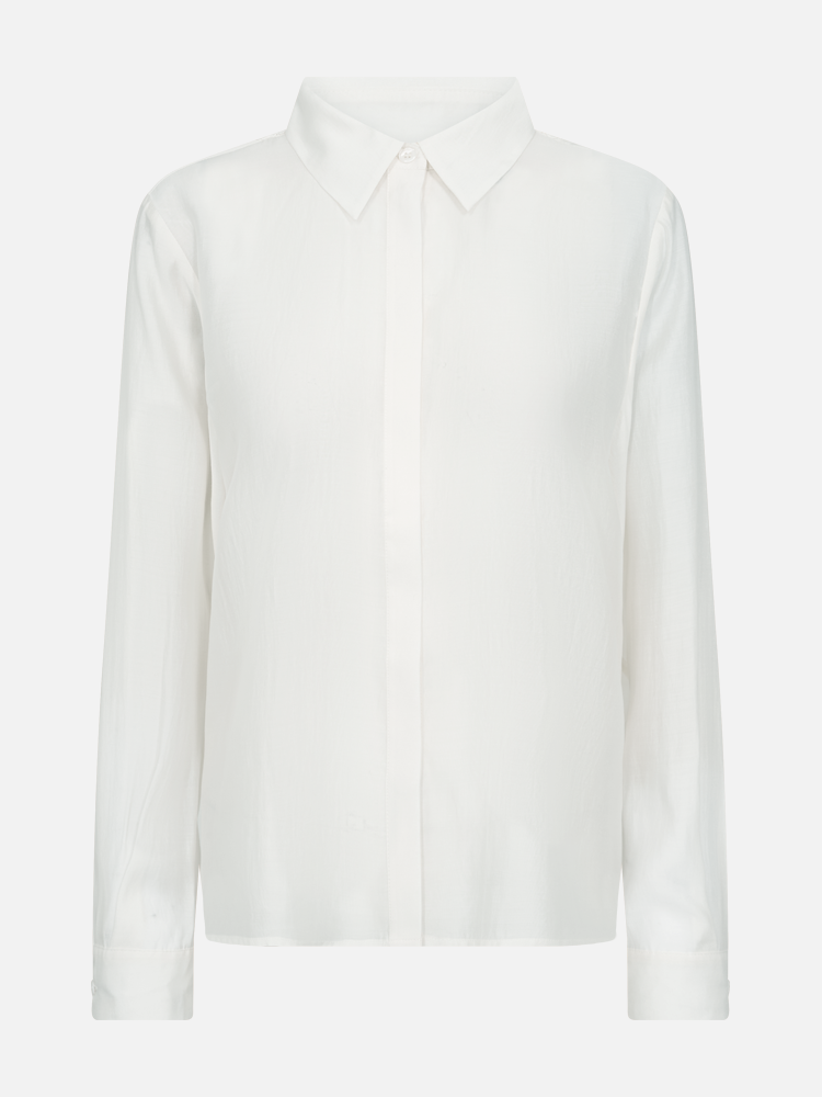COPENHAGEN MUSE CMMolly V-Neck Longsleeve - Jet Stream