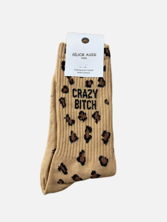 Crazy Bitch Socks Leo