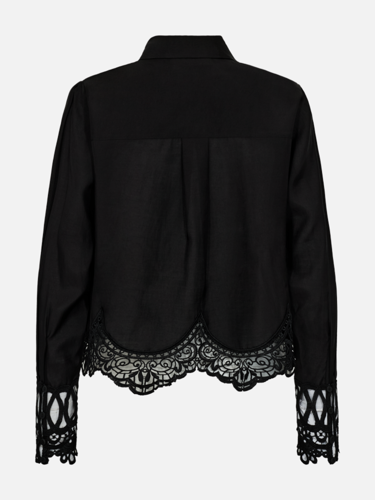 COPENHAGEN MUSE CMMolly Shirt Cropped - Black / S - Bluse