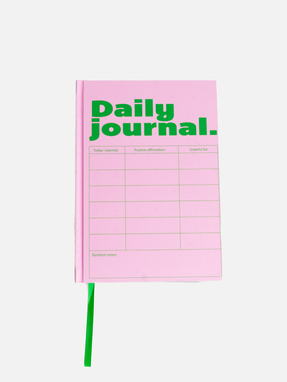 Pink Daily Journal