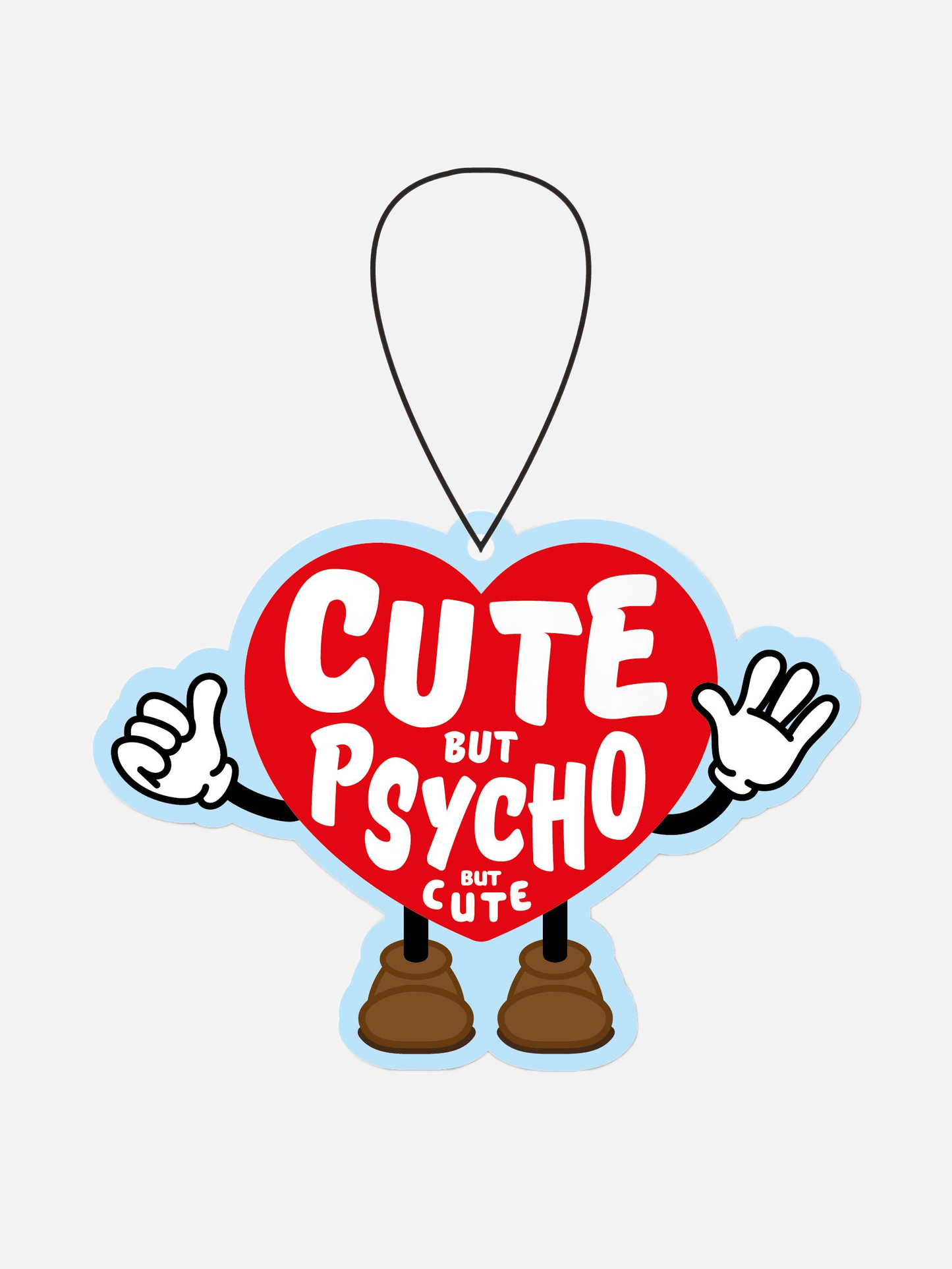 Cute but Psycho Air freshener – Honey Peach Scent - Air Freshener