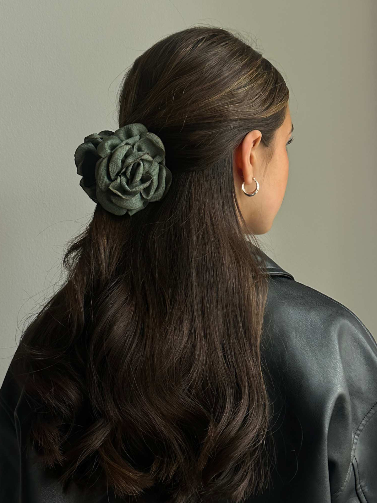 Denim Rose Claw - SPANGE