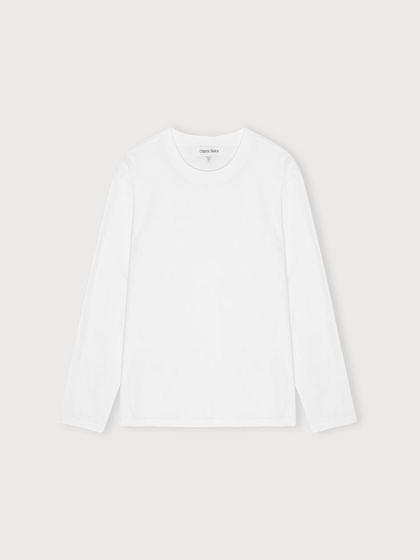 True Heavy Boxy Fit Long Sleeve Tee White