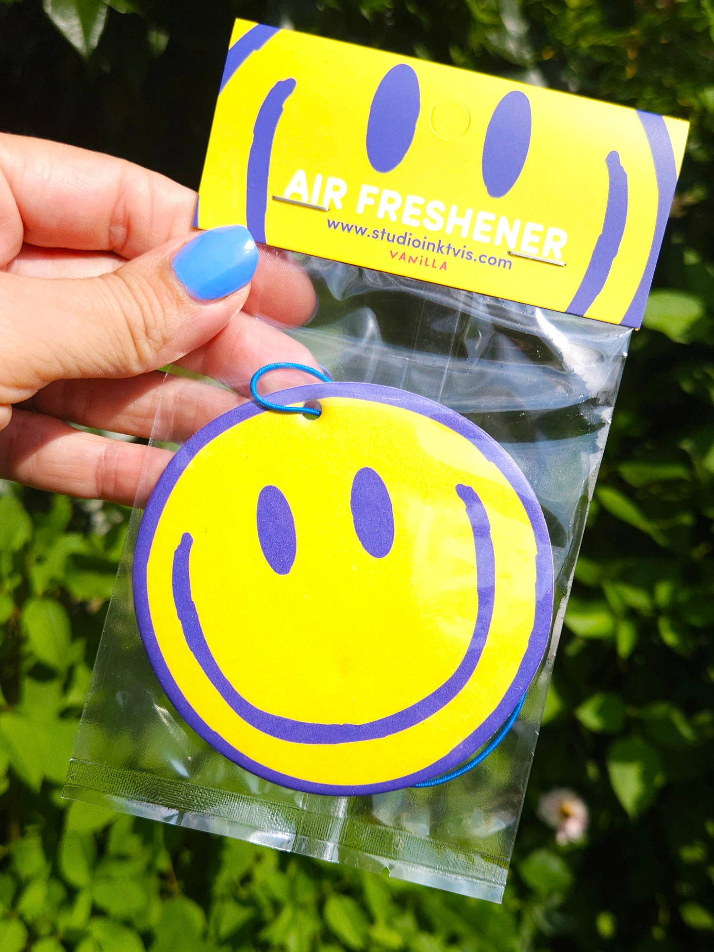 Smiley Air freshener – Vanilla scent - Air Freshener