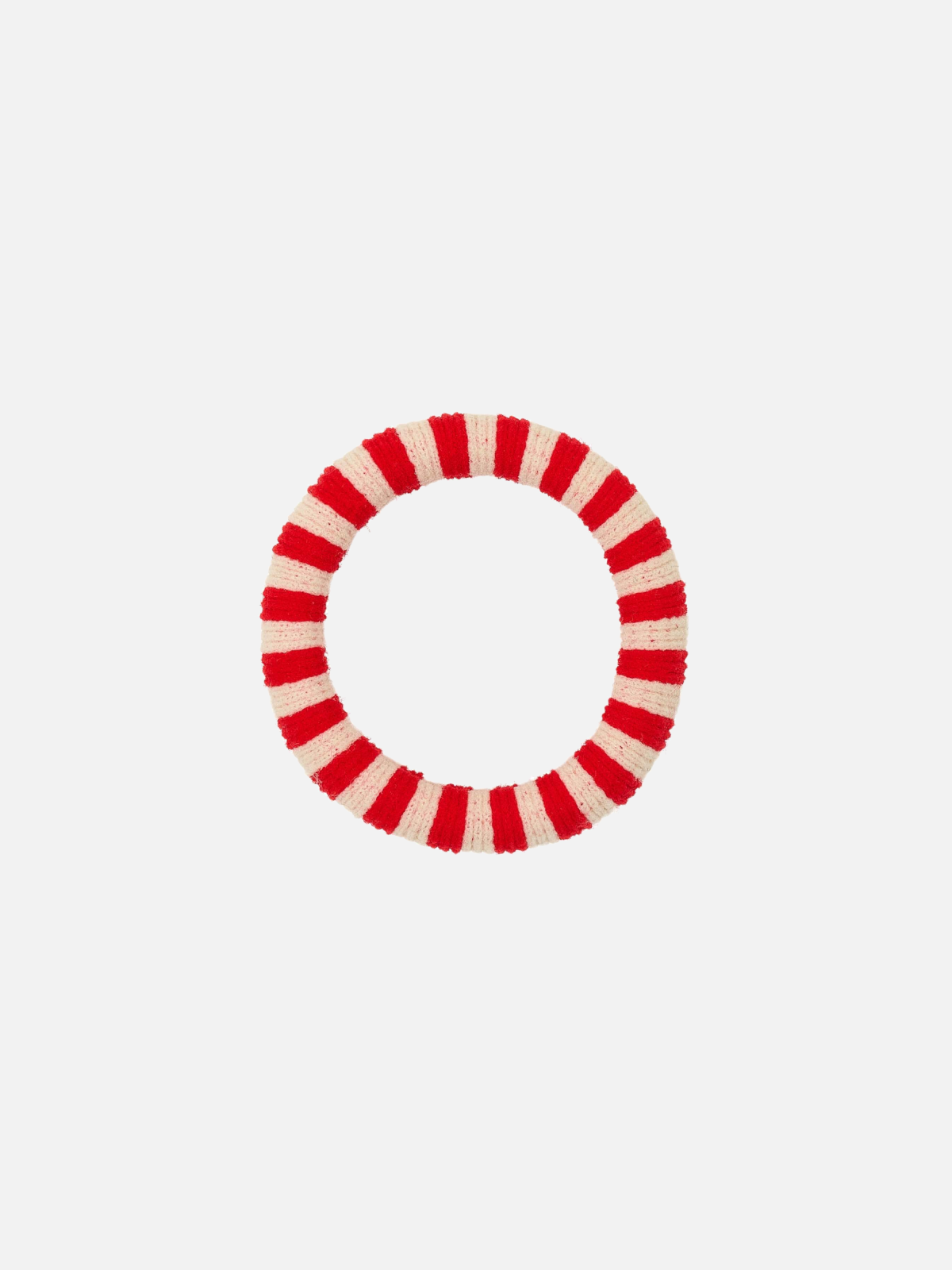 Slender Efie Scrunchie - Red/Ecru - Scrunchie