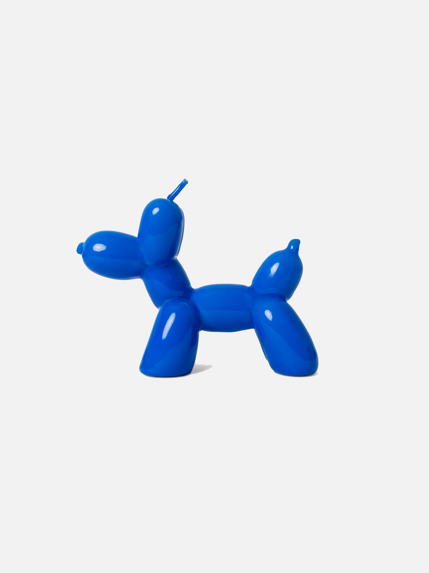 Balloon Dog Candle - Electric Blue - Kerze