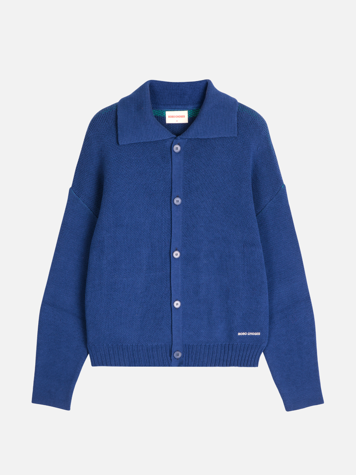 BOBO CHOSES Couple Fish Collar Cardigan