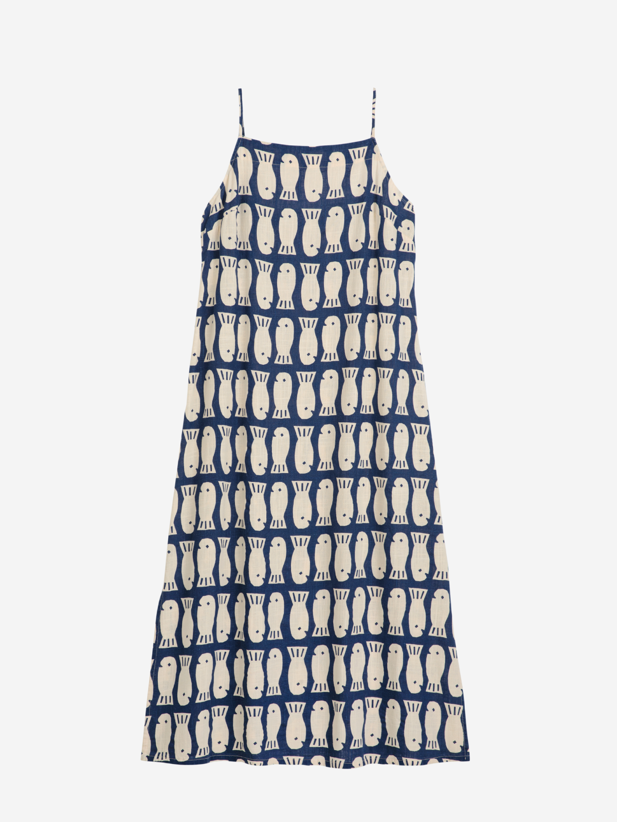 BOBO CHOSES Lucky Fish Print Strap Dress